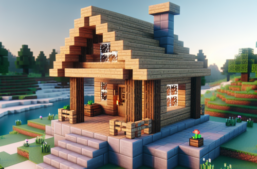 Inspirasi Rumah Minecraft Simple Sederhana yang Mudah Dibangun