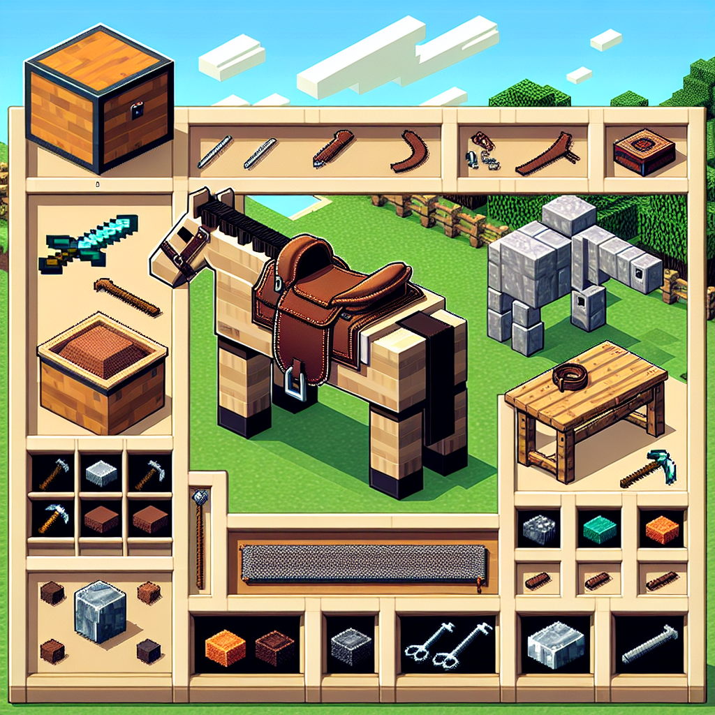 Step-by-Step Guide: How to Make a Saddle in Minecraft